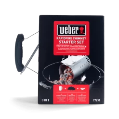 Keukengrillproducten -Keukengrillproducten 17631 Chimney Starter Set Front REV