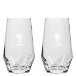 Weber-longdrinkglas Set Van 2 Met Onderzetters, 365 Ml