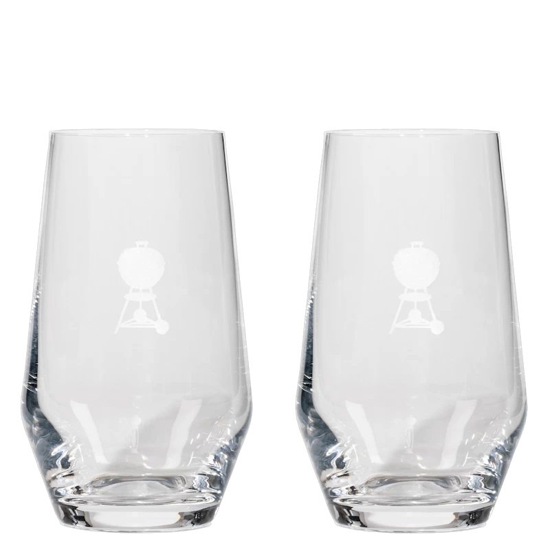 Weber-longdrinkglas Set Van 2 Met Onderzetters, 365 Ml 3 Weber-longdrinkglas Set Van 2 Met Onderzetters, 365 Ml