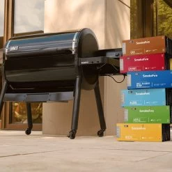 Natuurlijke Hardhout Pellets - Oak -Keukengrillproducten Pellets Stapel 3