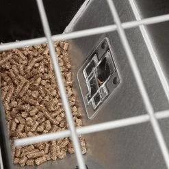 SmokeFire EPX6-houtgestookte Pelletbarbecue, STEALTH-editie -Keukengrillproducten SF EPX Fuel Gauge 1800x1800